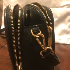 Michael Kors Black leather crossbody